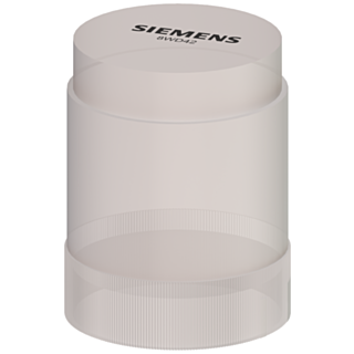 Signaling column, D=50 mm, individual element IP54, flashlight element, LED clear 24 V AC/DC