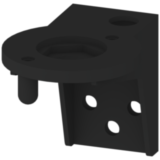 Bracket for base mounting, accessory for signaling columns, D=70 mm