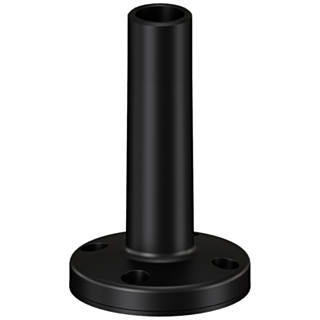 Tube with foot, tube length 100 mm, accessory for signaling columns 8WD44, D=70 mm