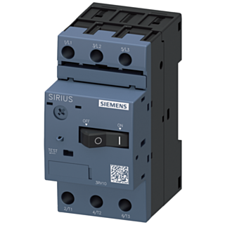 Circuit breaker, S00, motor protection, Class 10, A-release 0.11-0.16 A, short-circuit release 2.1 A