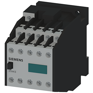 Contactor relay 55E, 5 NO + 5 NC, AC op., 120 V AC