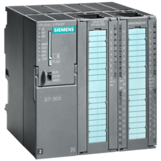 SIPLUS S7-300 CPU 314C-2 PN/DP 24DI / 16DQ / 5AI / 2AQ, 192 KB -25 ... +70 °C with conformal coating based on 6ES7314-6EH04-0AB0