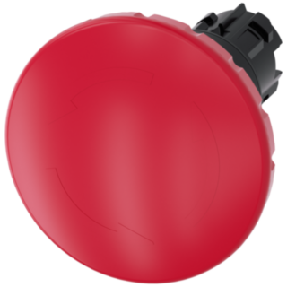Emergency stop mushroom pushbutton, 22 mm, round, plastic, red, 60 mm, rotate-to-unlatch mechanism