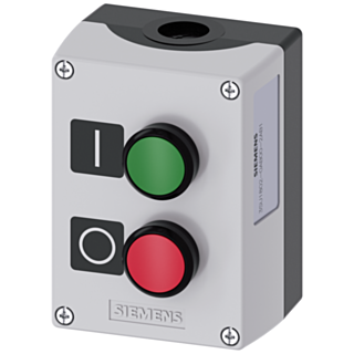 Enclosure for command devices, 22 mm, round, plastic