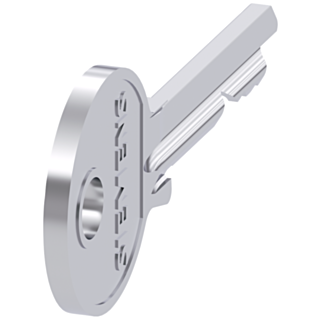Key for Siemens key-operated switch, lock number LSG 1