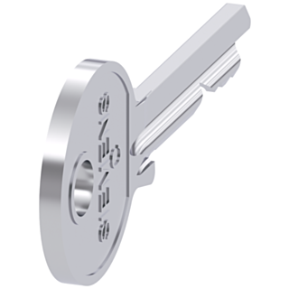 Key for Siemens key-operated switch, lock number SSG 10