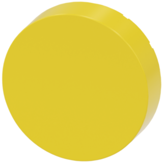 Button, raised, yellow, for pushbutton