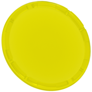 Button, yellow, for illuminated pushbutton