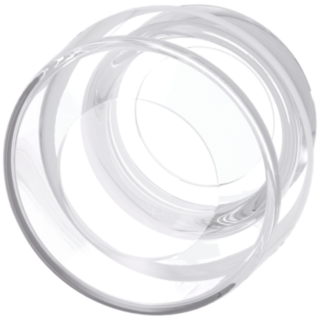 Silicone protective caps for mushroom pushbutton, clear