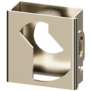 Locking device made of metal, for selector switch