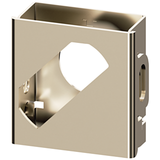 Locking device made of metal, for selector switch
