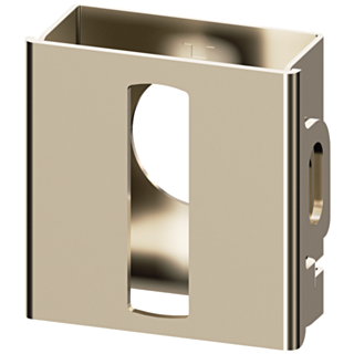Locking device made of metal, for selector switch