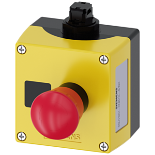 AS-Interface enclosure for command devices, 22 mm, round