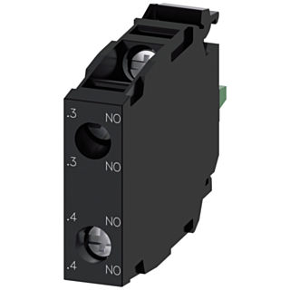 Contact module with 2 contact elements, 2 NO