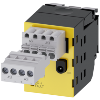 AS-Interface module, 2 safe inputs, black