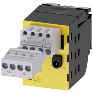 AS-Interface module, 2 safe inputs, 1 LED, red