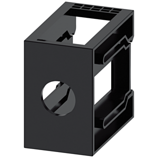 Adapter for standard rail mounting, gray