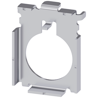 Adapters for actuators and indicators with front ring for flat mounting, 30 mm