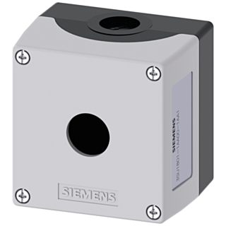 Enclosure for 4 position knob, ID key and coordinate switches 22 mm, round
