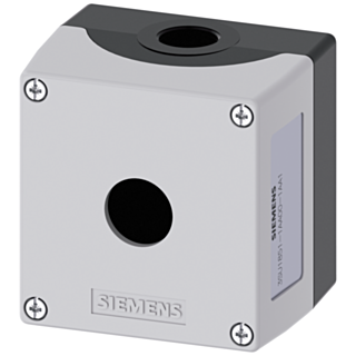Enclosure for 4 position knob, ID key and coordinate switches 22 mm, round