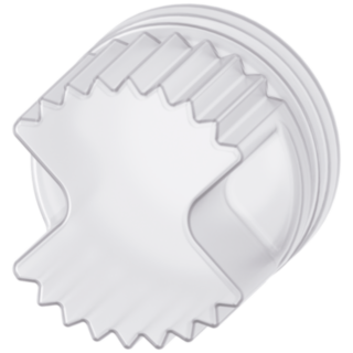 Silicone-free protective cap for selector switch, clear