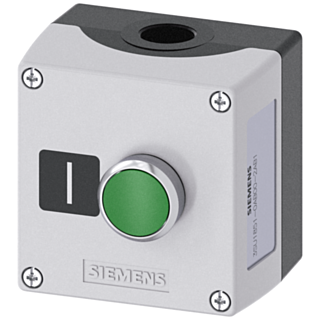 Enclosure for command devices, 22 mm, round