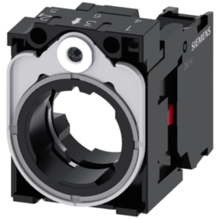 Holder for 3 modules, metal, 1 NC