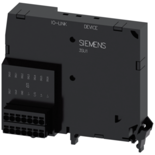 Electronic module for IO-Link, black, 8 inputs/outputs, 6 DI/2 DQ
