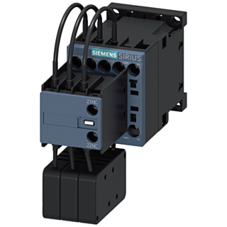 Contactor, AC-6B, 12.5 kVAr/400 V, 1 NO + 1 NC, 24 V AC, 50/60 Hz, size S00