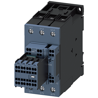 Contactor, AC-3e, 37 kW/400 V, 110 V DC, 0.7-1.25*Us, 2 NO + 2 NC, 3-pole