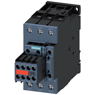 Contactor, AC-3e, 40 A/18.5 kW/400 V, 3-pole, 20-33 V AC/DC, 2 NO+2 NC, screw terminal