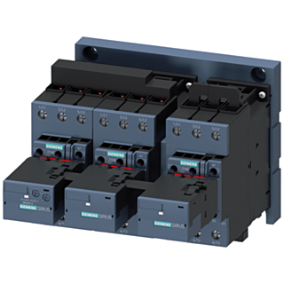 Contactor assembly for star-delta (wye-delta) start AC 3: 55 kW/400 V 24 V AC, 3 NO + 3 NC