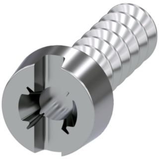Grounding screw for metal holder, grounding of metal actuators during installation