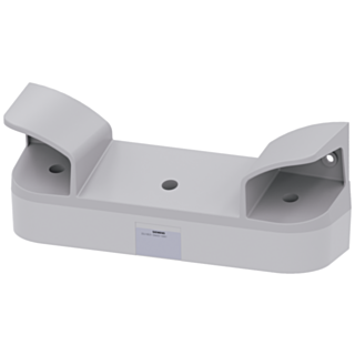 Two-hand operation console for command devices, 22 mm, round, 3 command points