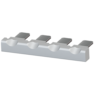 Connecting comb 4-pole