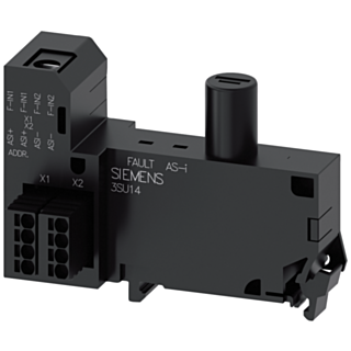 AS-Interface module, 2 safe inputs, 1 LED, red, push-in