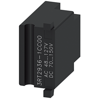 Surge suppressor, RC element, 48-127 V AC, 70-150 V DC