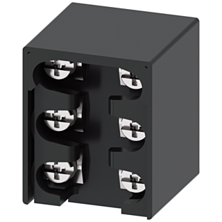 Contact block for position switch 3SE51/52 2 NO/1 NC slow-action contact