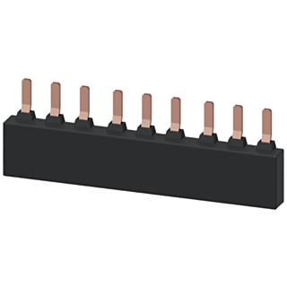 3-ph. busbar for 3 circuit breakers S2 modular spacing: 55 mm