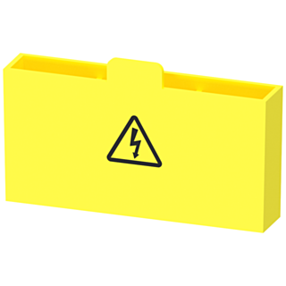 Cover cap for connection tags, 3-phase busbar, S2