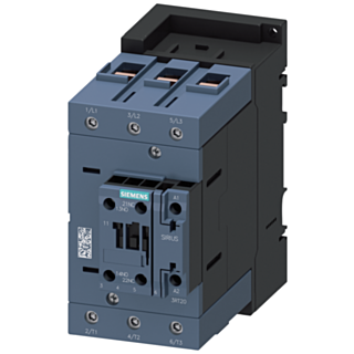 Contactor for railway, AC-3e, 37 kW/400 V, 1 NO + 1 NC, 24 V DC, 0.7-1.25*Us, 3-pole, 3 NO, S3