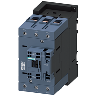 Coupling contactor, AC-3e, 80 A/37 kW/400 V, 3-pole, 24 V DC, 1 NO+1 NC, screw terminal/spring-type terminal