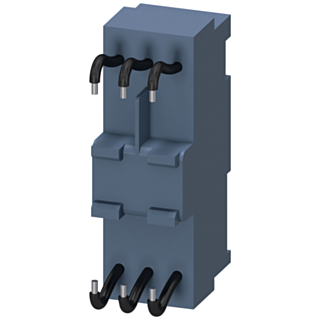 Adapter 45 mm for circuit breaker 3RV102. Conductor cross-section AWG10