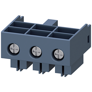 Main circuit terminals (incoming and outgoing side) connection main circuit