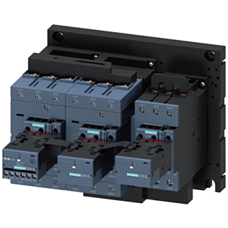 Contactor assembly for star-delta (wye-delta) start with IO-Link, AC-3, 90 kW/400 V, 20-33 V AC/DC, S3, 3 NO + 3 NC