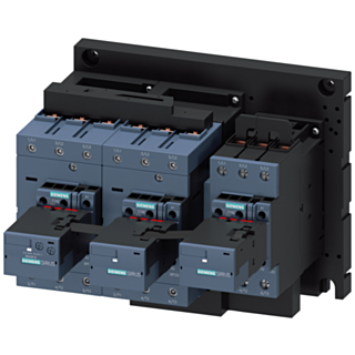 Contactor assembly for star-delta (wye-delta) start, AC-3, 75 kW/400 V, 24 V AC, 50/60 Hz, S3, 3 NO + 3 NC