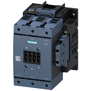Contactor, AC-3e, 55 kW/400 V, 24 V DC, 0.7-1.25*Us, 2 NO + 2 NC, 3-pole