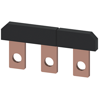 Parallel connector without connection terminal, 3-pole for 3RT104.