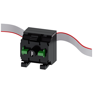 Terminal module (command and LED module), incl. LED white, front plate mounting