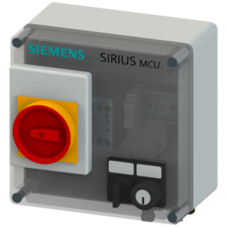 SIRIUS MCU motor starter reversing starter 6.3 A IP55 degree of protection plastic enclosure